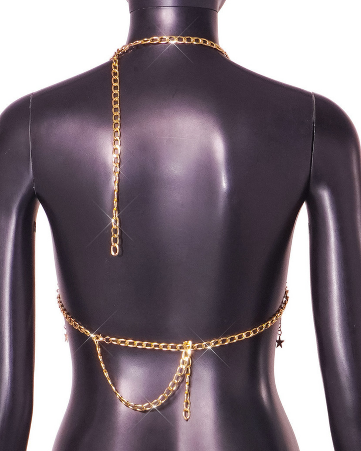 Bra Top Metal Shiny