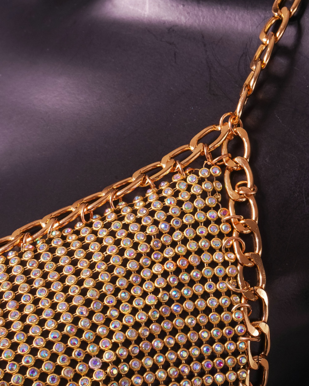 Bra Top Metal Shiny