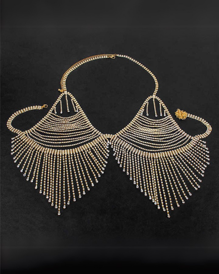 Bra Top Metal Shiny