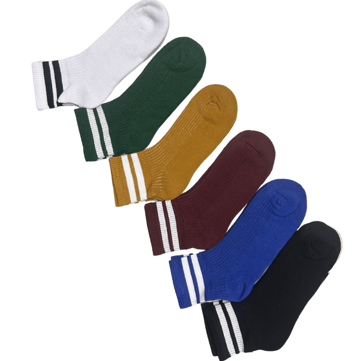 ΣΕΤ 6 Zευγάρια Γυναικειες Κάλτσες (10154) - MULTICOLOR - Miss Panda